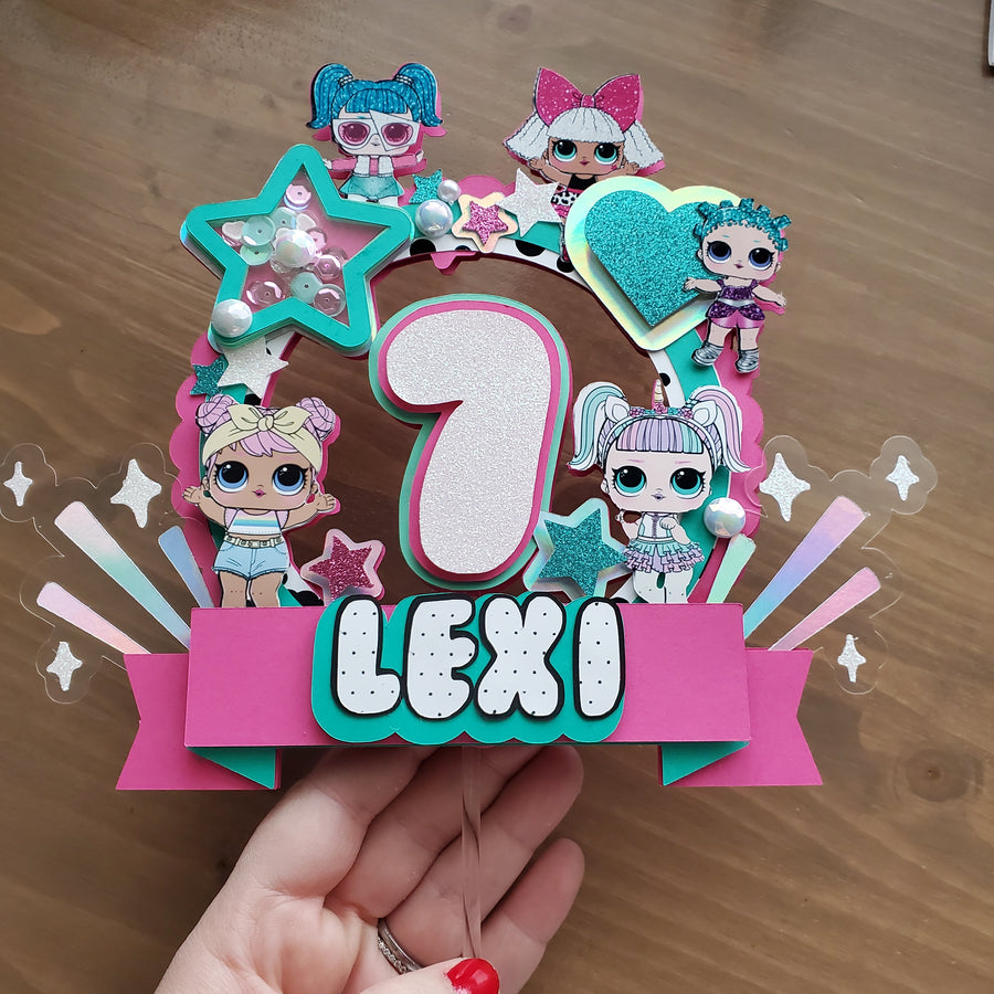 Dolls Cake Topper