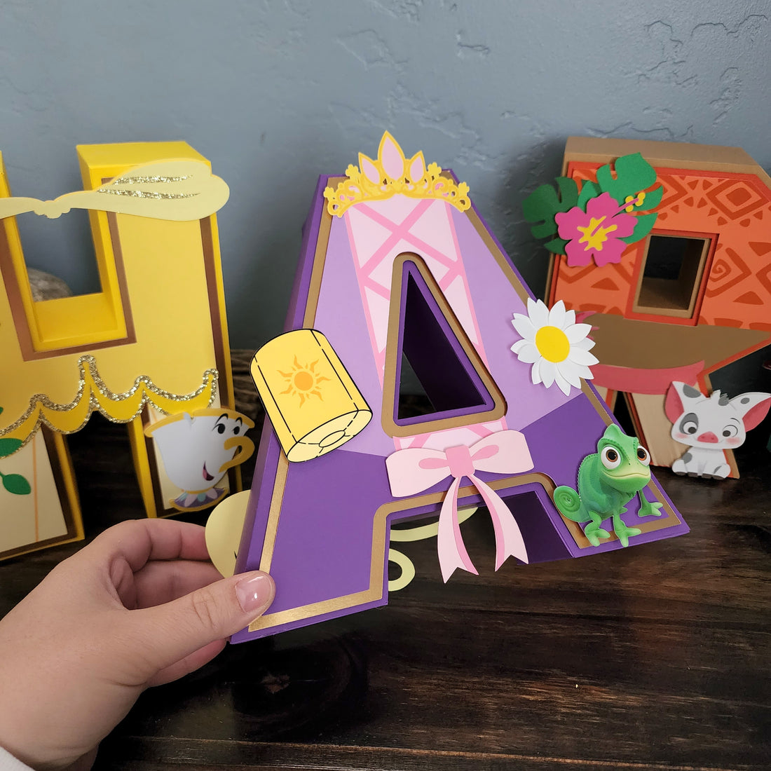 Princess 3D Letters/Numbers