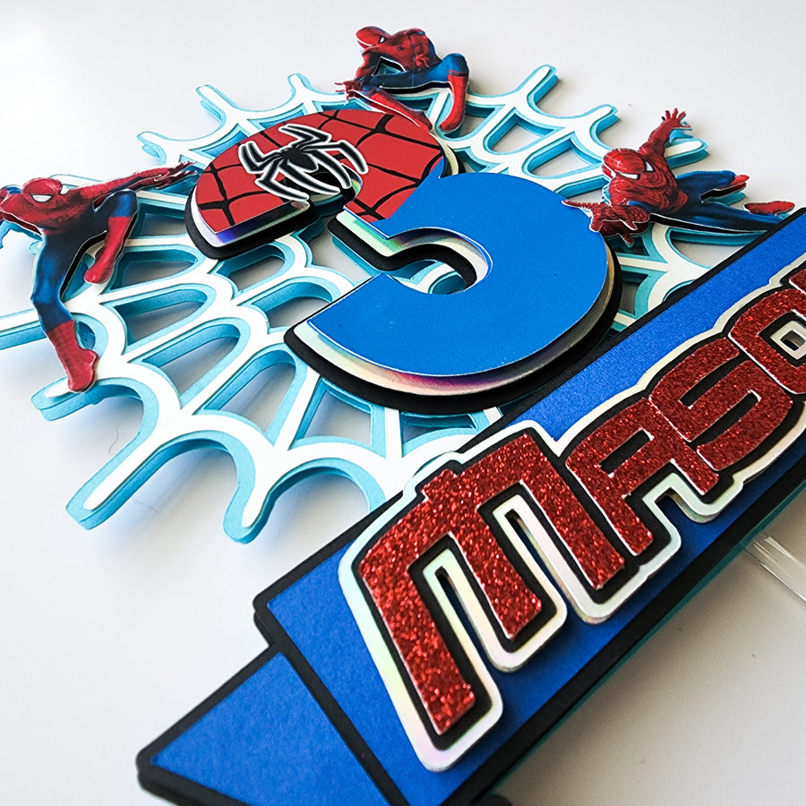 Spiderman Cake Topper