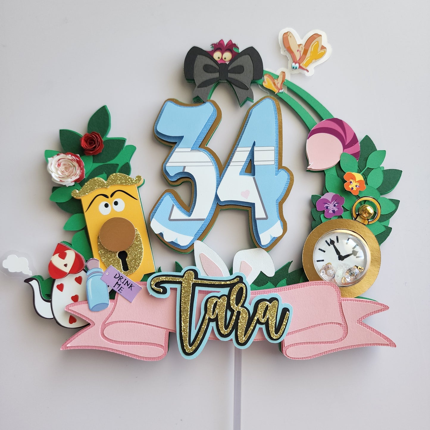 Wonderland Cake Topper