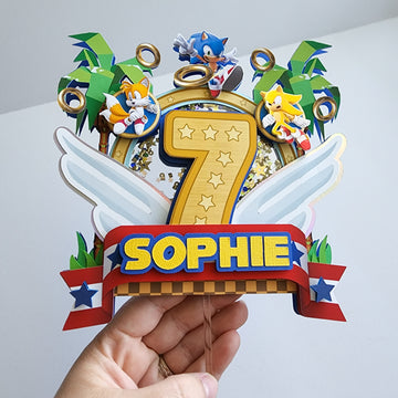 Hedgehog Cake Topper