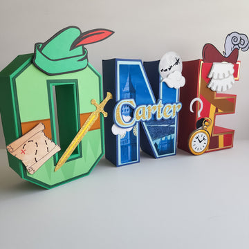 Neverland 3D Letters/Numbers