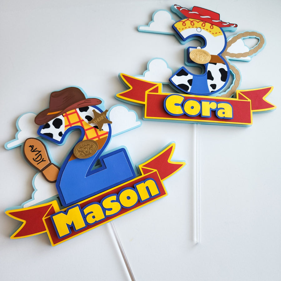 Woody Cake Topper
