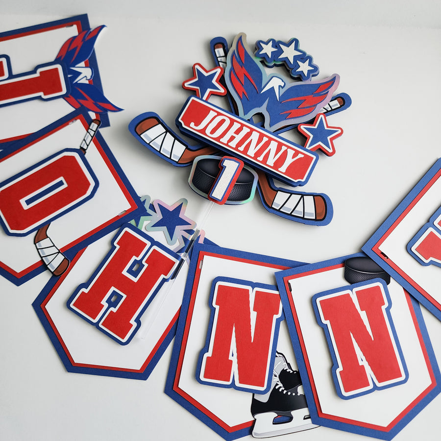 Hockey Banner (Customize Team/Colors)