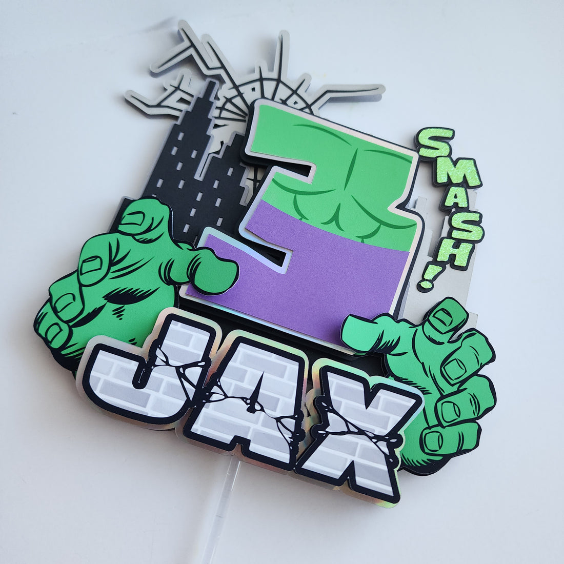 Hulk Cake Topper