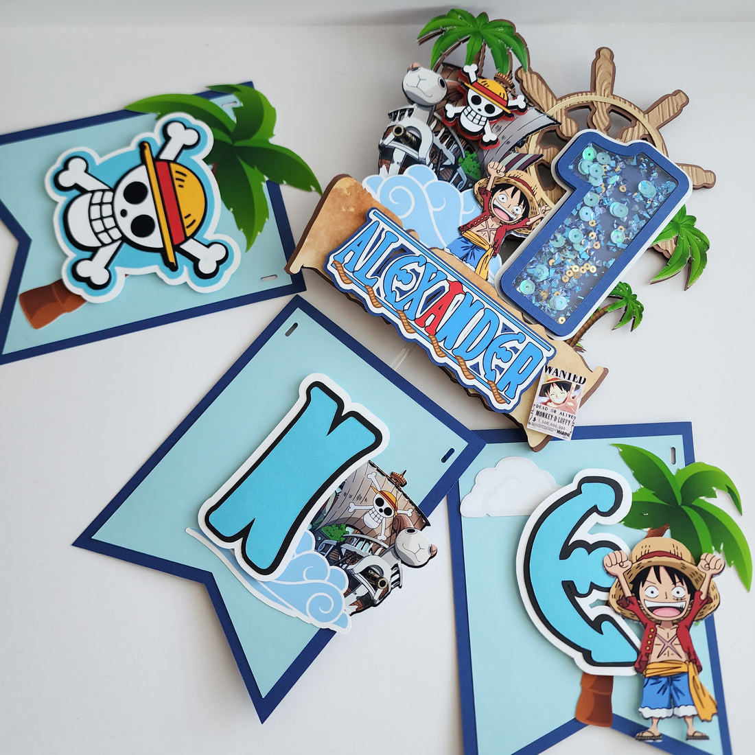 One Piece Highchair Banner