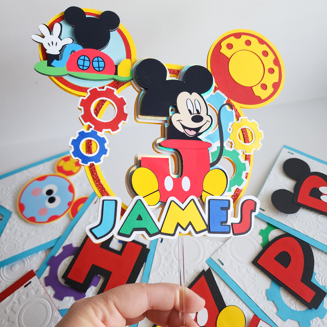Mickey Clubhouse Cake Topper