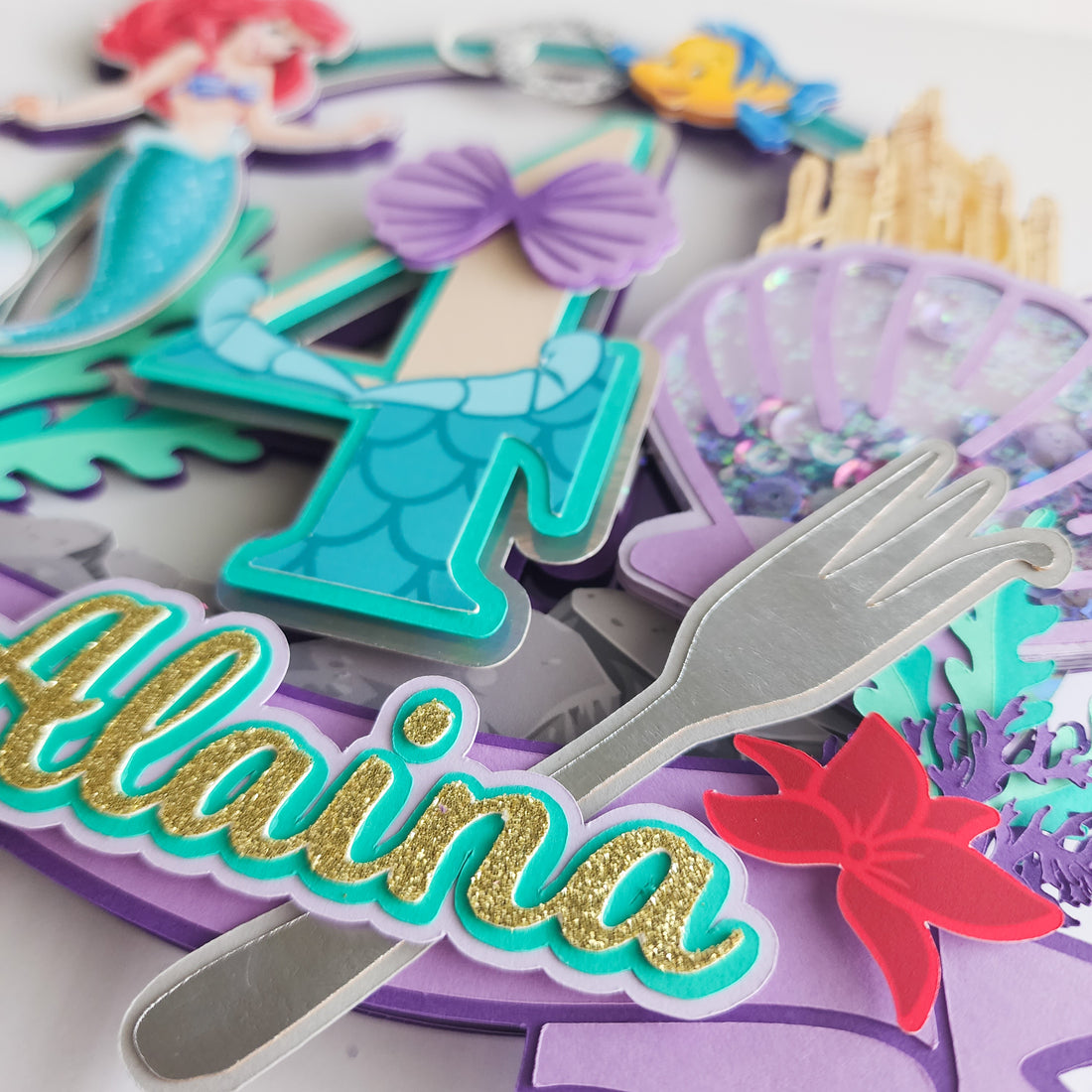 Ariel Cake Topper