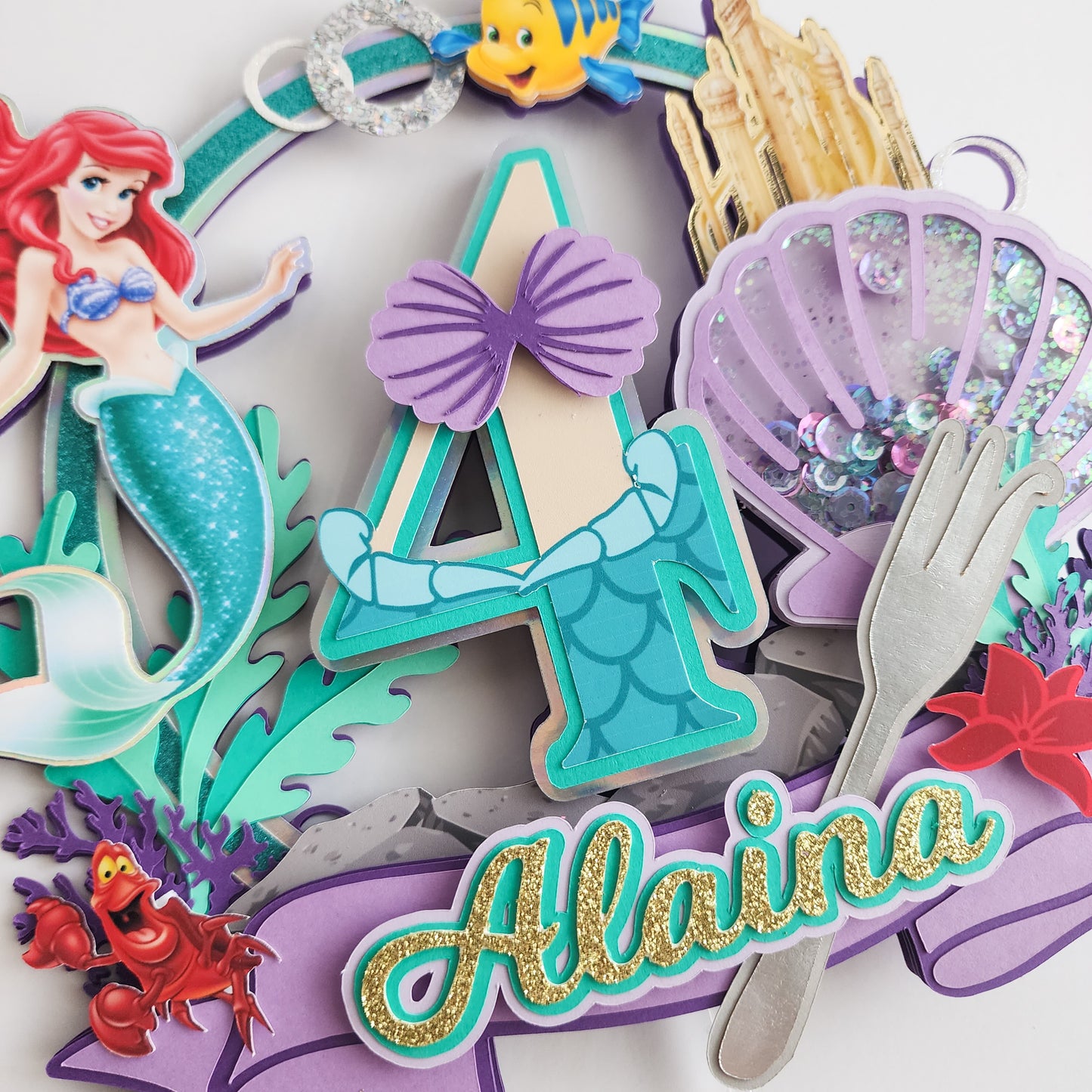 Ariel Cake Topper