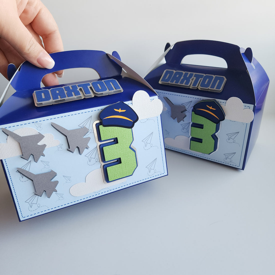 Aviator Favor Boxes