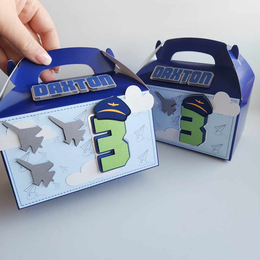 Aviator Favor Boxes