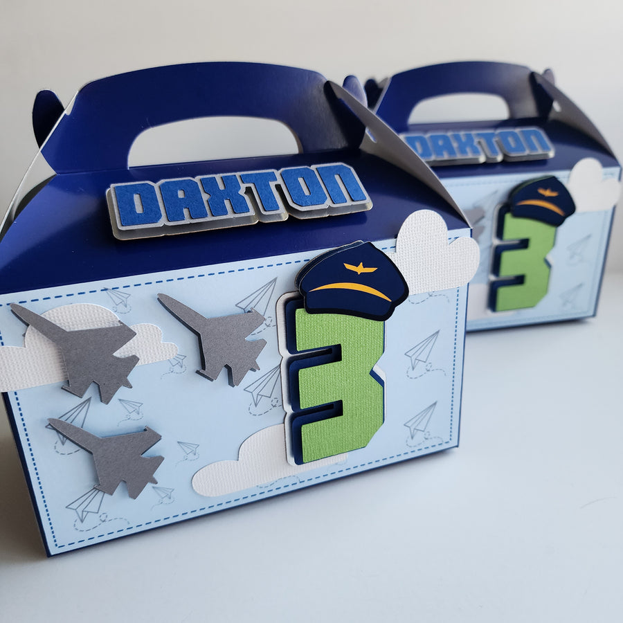 Aviator Favor Boxes