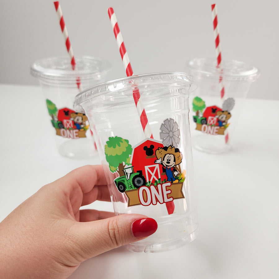 Farmer Mouse Party Cups