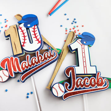 Baseball Cake Topper