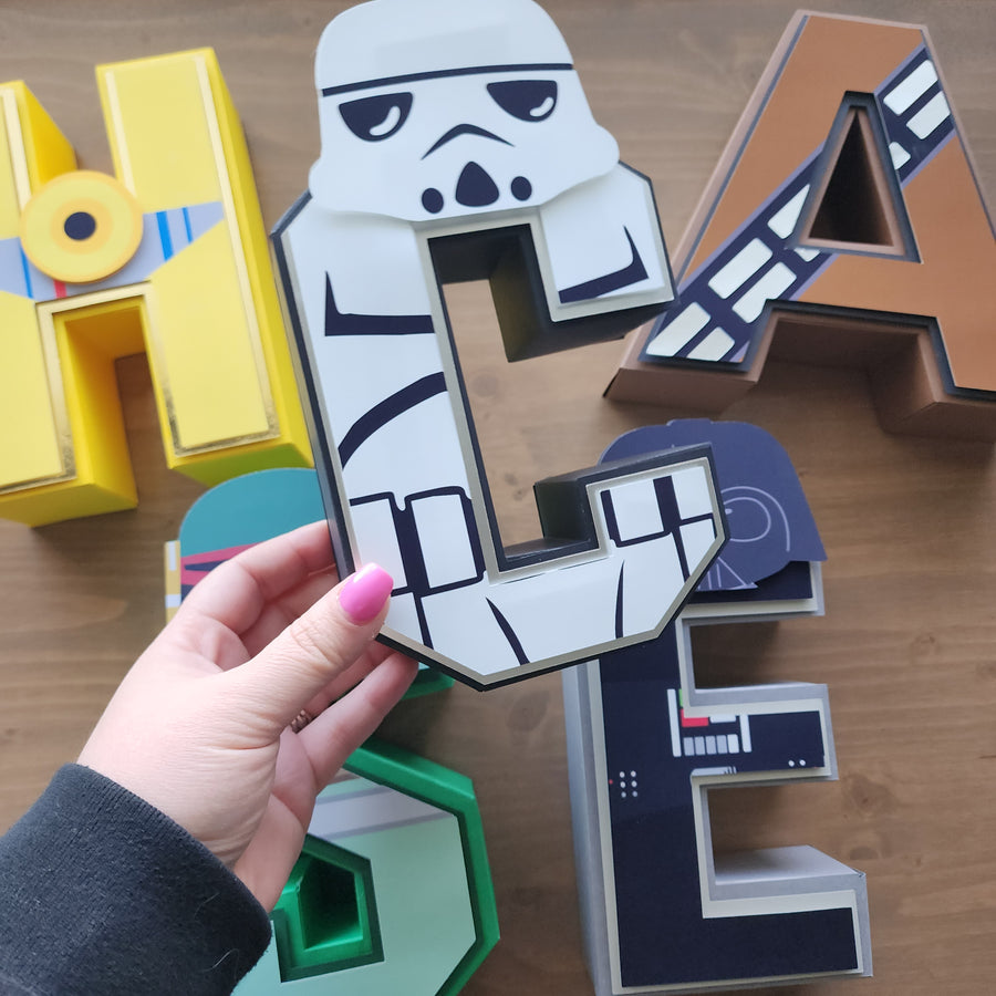 SW 3D Letters