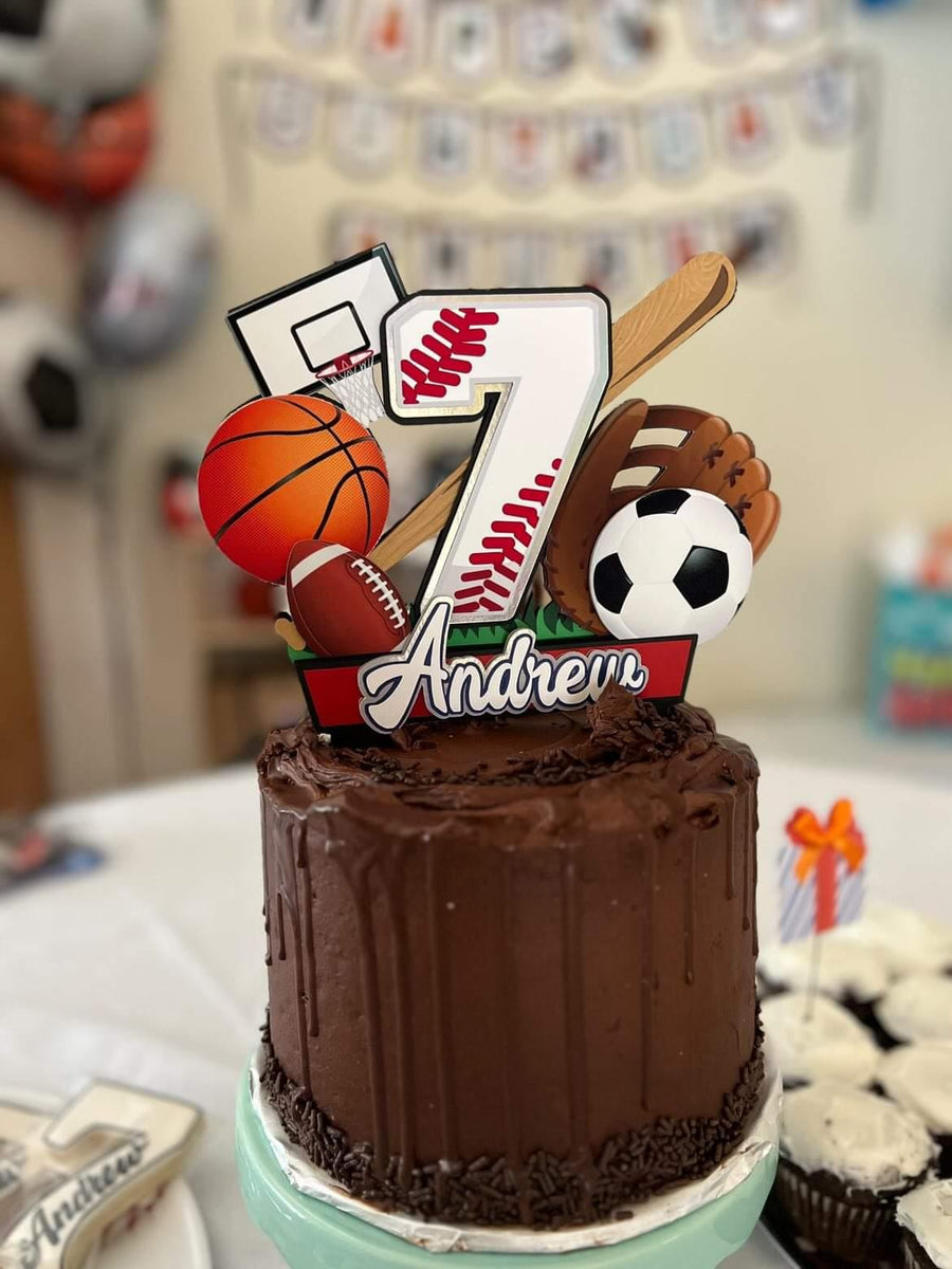 Sports Cake Topper