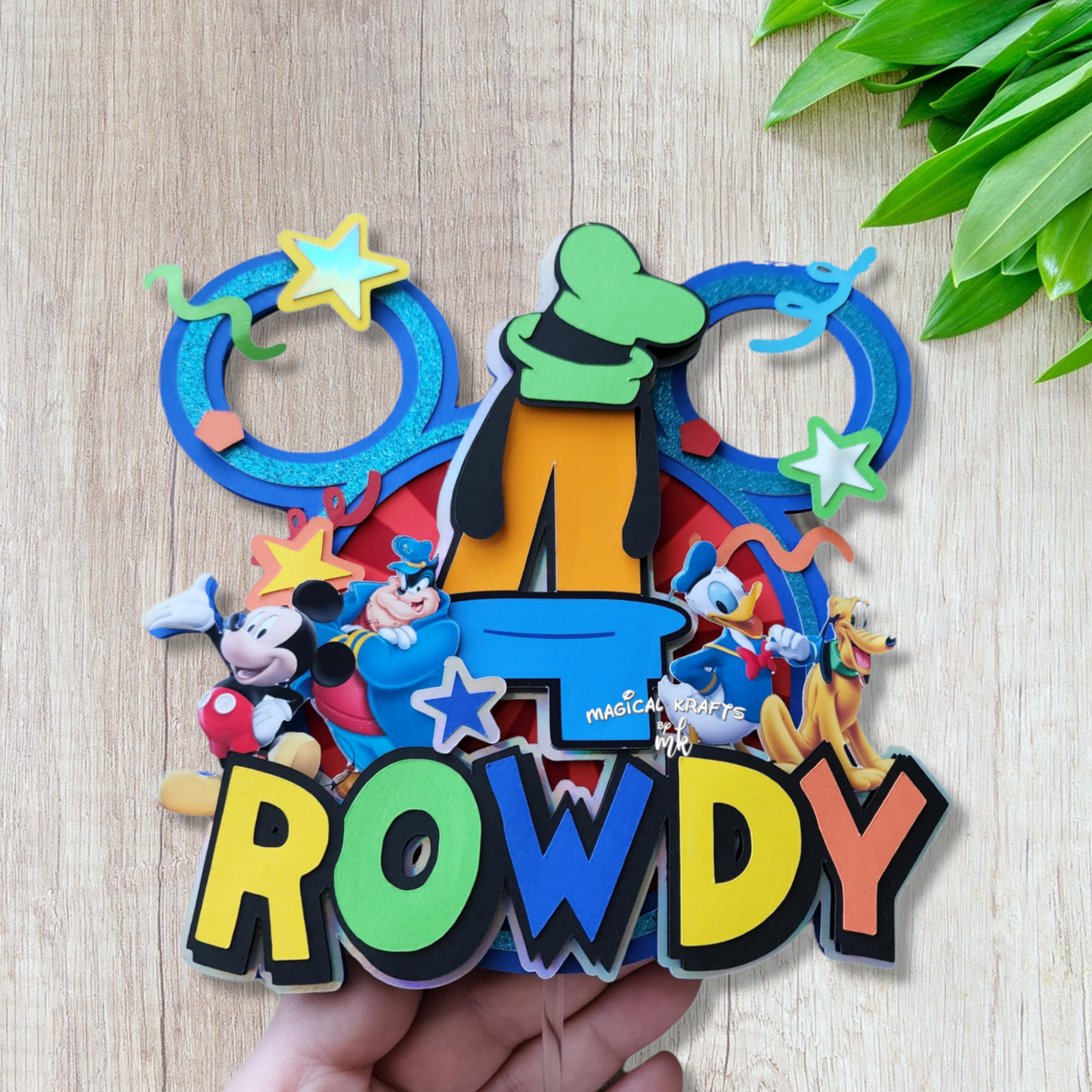 Goofy Cake Topper