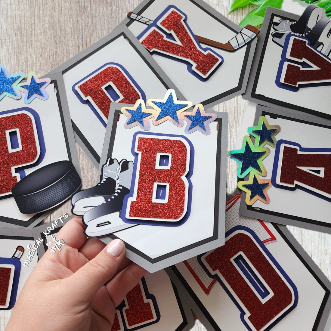 Hockey Banner (Customize Team/Colors)