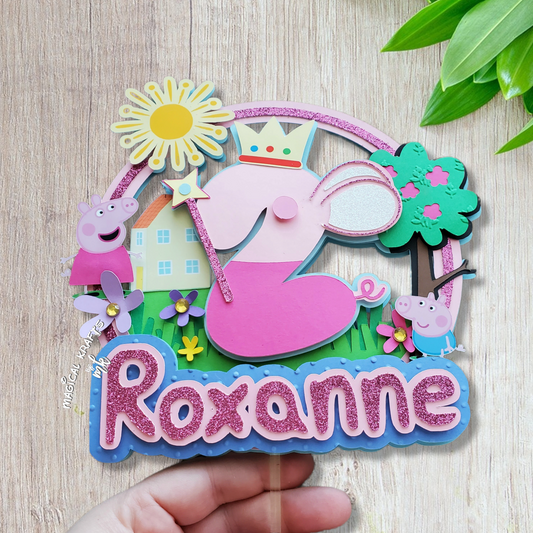 Peppa Cake Topper