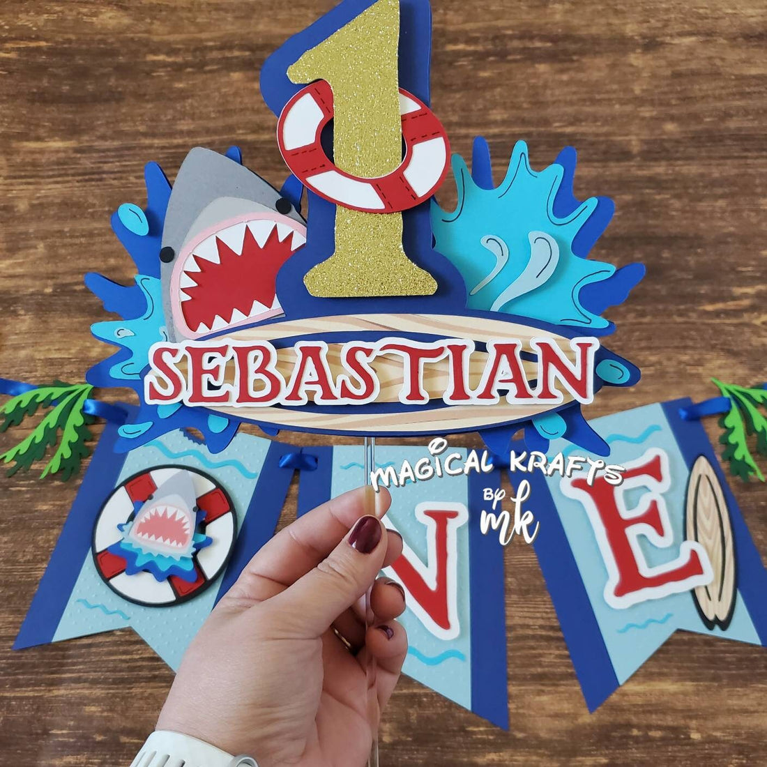 Shark Cake Topper