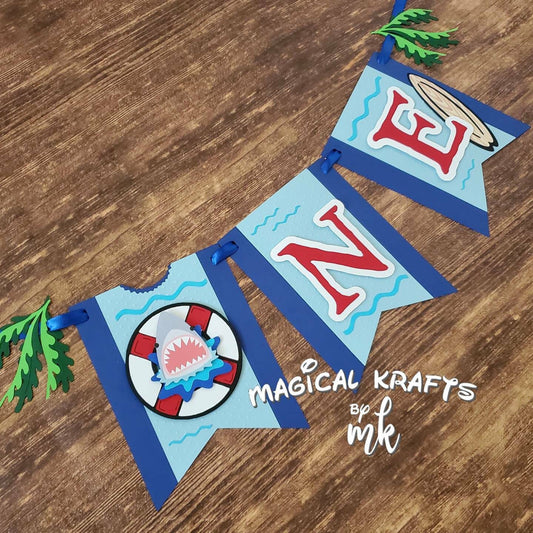 Shark Highchair Banner