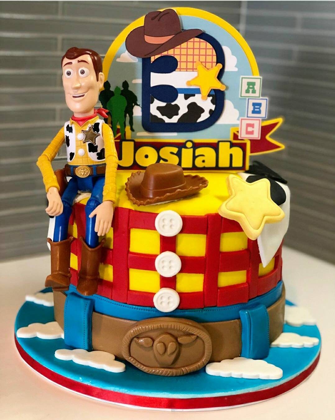 Amazon.com: 24 Edible Toy Story 4 Cupcake toppers - Toy story cake  decorations : Grocery & Gourmet Food