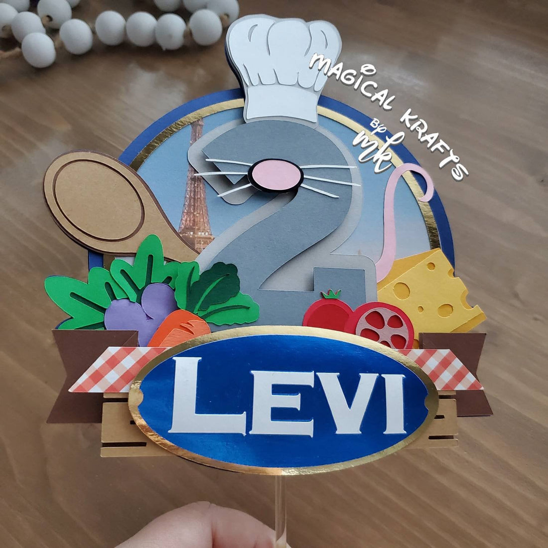 Ratatouille Cake Topper
