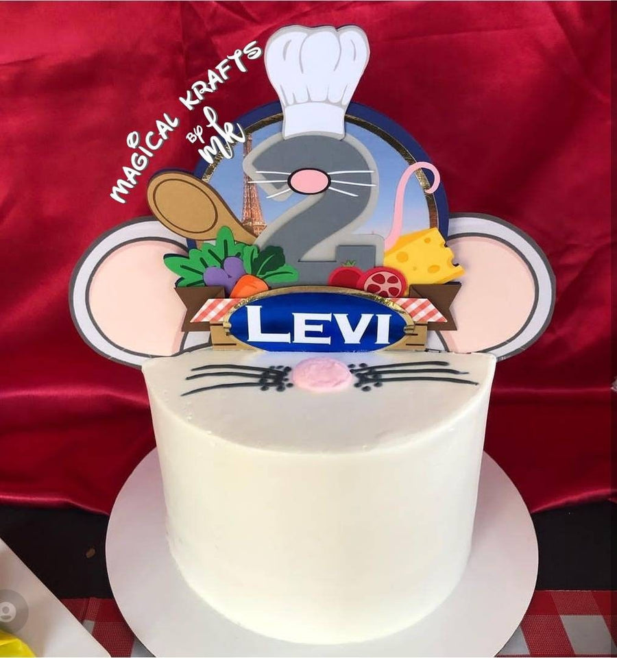 Ratatouille Cake Topper