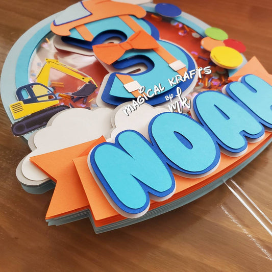 Blippi Cake Topper