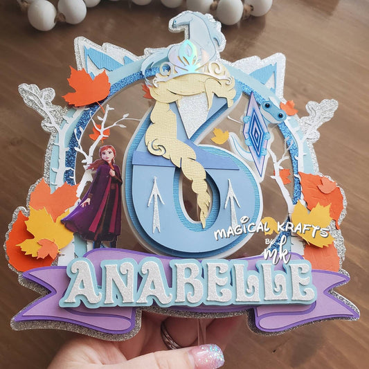 Frozen 2 Cake Topper