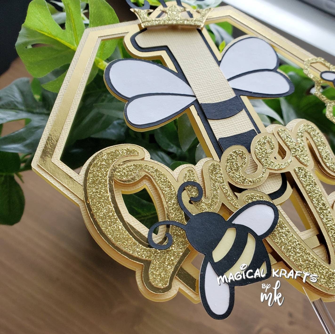 Queen Bee Cake Topper