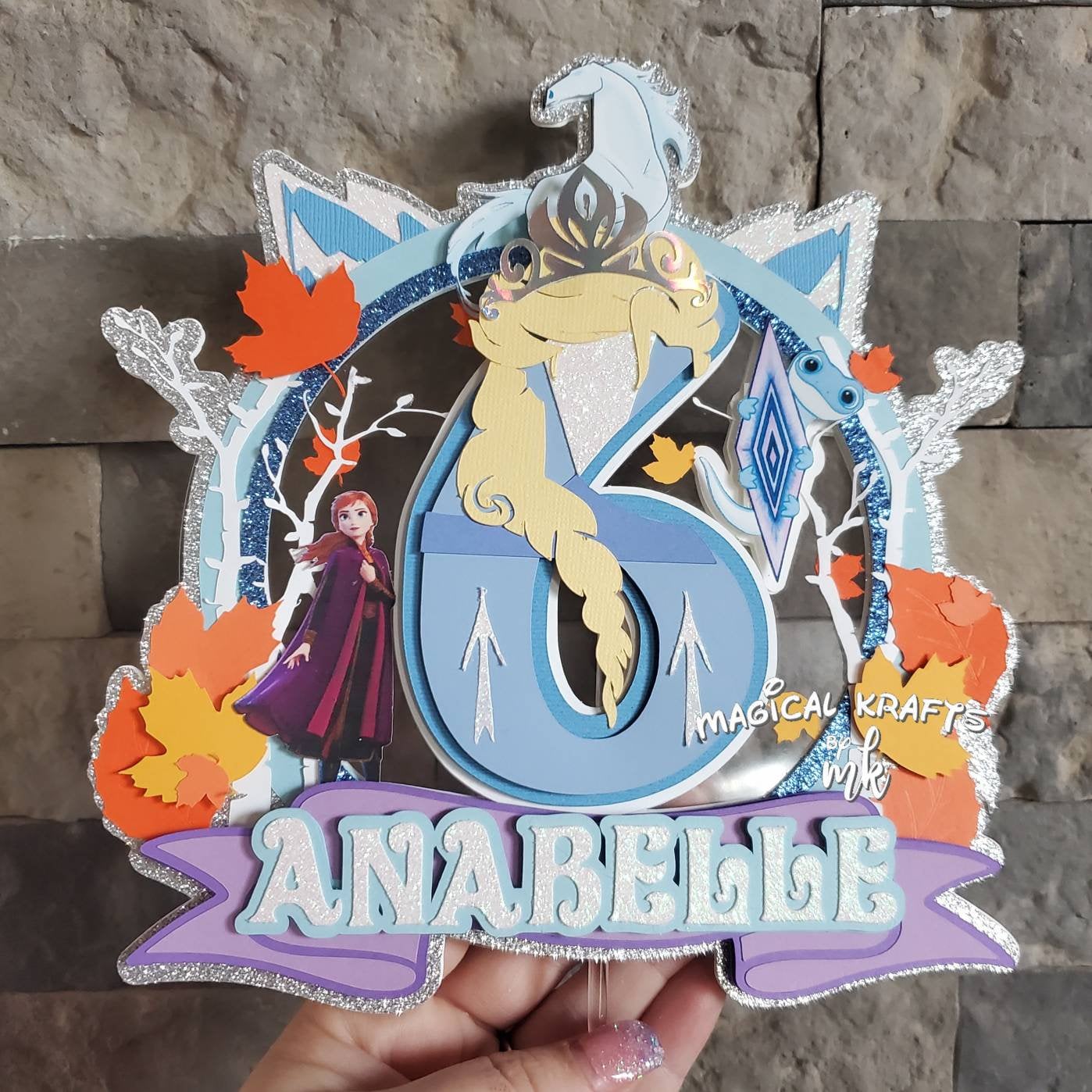 Frozen 2 Cake Topper