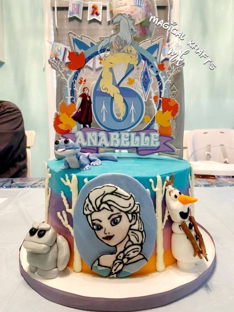 Frozen 2 Cake Topper